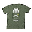 Firefly Caught In A Jar Green T-Shirt